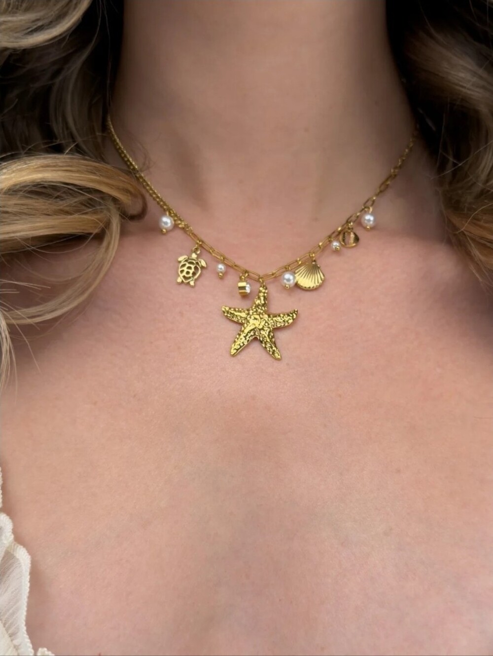 OSHENA Thalassa Charm Necklace NWT